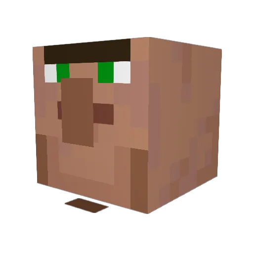 Dankis_ Minecraft avatar head, 3D render