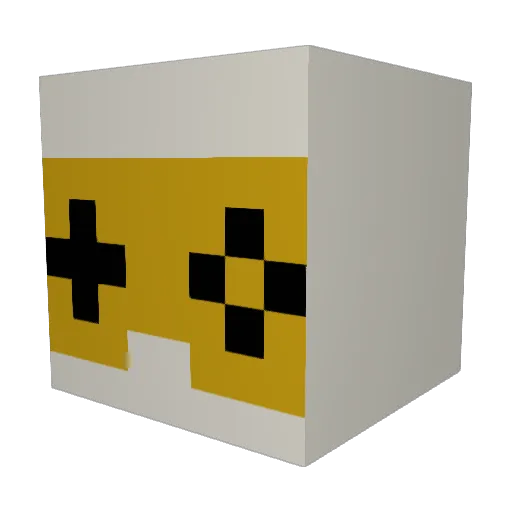 Danko253 Minecraft avatar head, 3D render