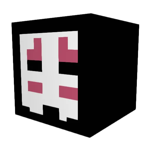 Dankspicymeme Minecraft avatar head, 3D render