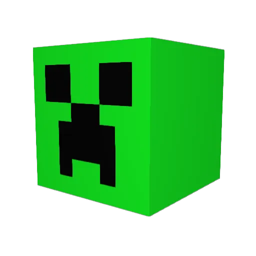 Danky_21 Minecraft avatar head, 3D render