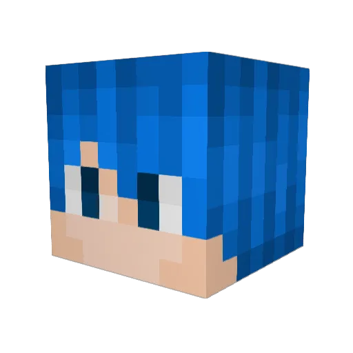 Danky_Dank Minecraft avatar head, 3D render