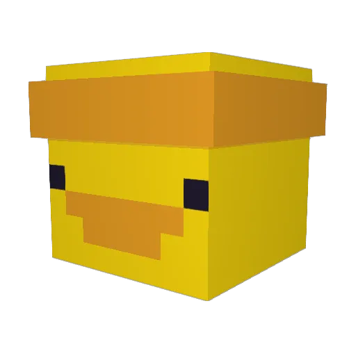 Danmoore34 Minecraft avatar head, 3D render
