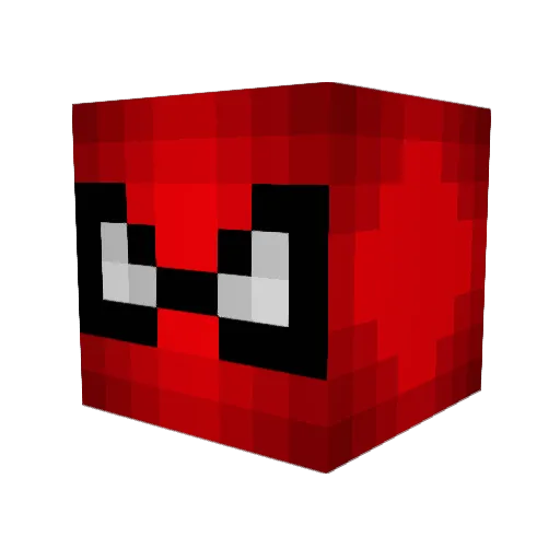 Dann1303 Minecraft avatar head, 3D render