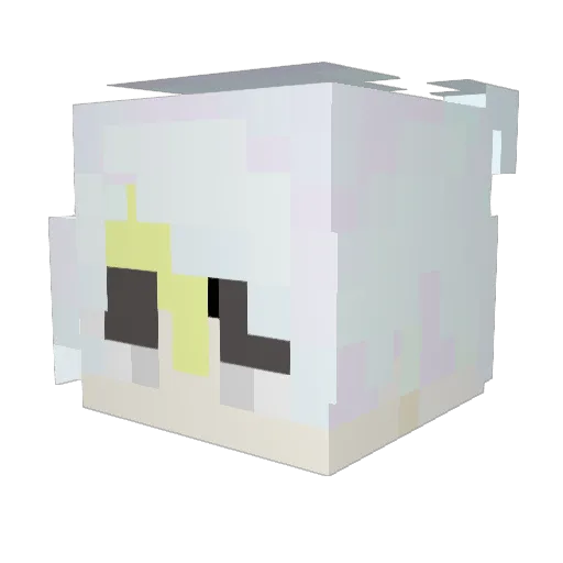Danners83 Minecraft avatar head, 3D render