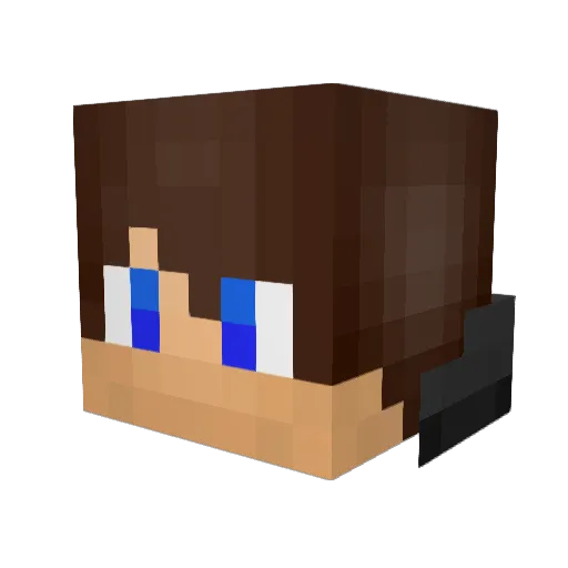 Danny0290 Minecraft avatar head, 3D render