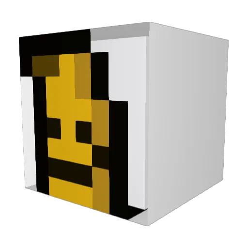 DannyBanany4 Minecraft avatar head, 3D render