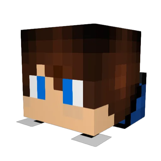 DannyBoi_03 Minecraft avatar head, 3D render