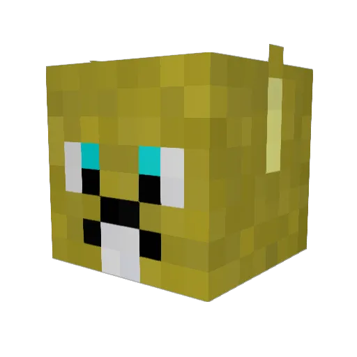 DannyKidRS Minecraft avatar head, 3D render