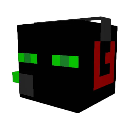 DannyLFC101 Minecraft avatar head, 3D render