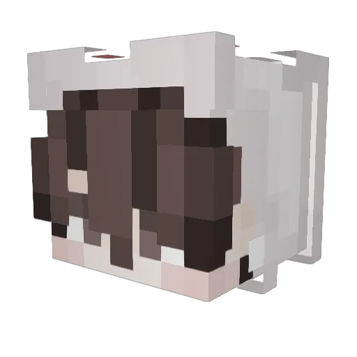 DannyPunany Minecraft avatar head, 3D render