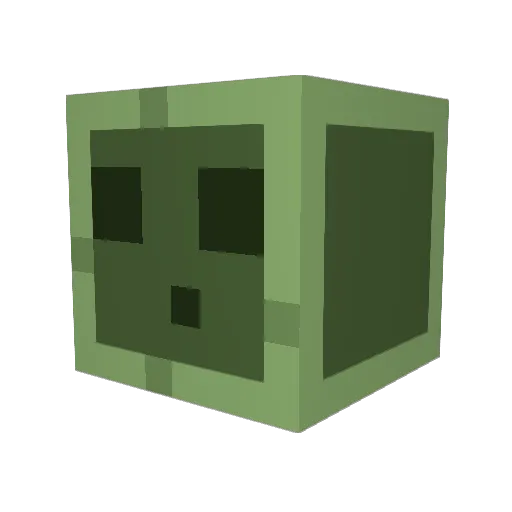 DannyRyan Minecraft avatar head, 3D render