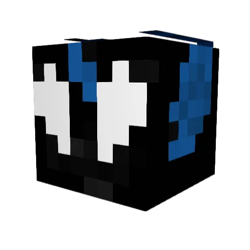 DannySchmitt03 Minecraft avatar head, 3D render