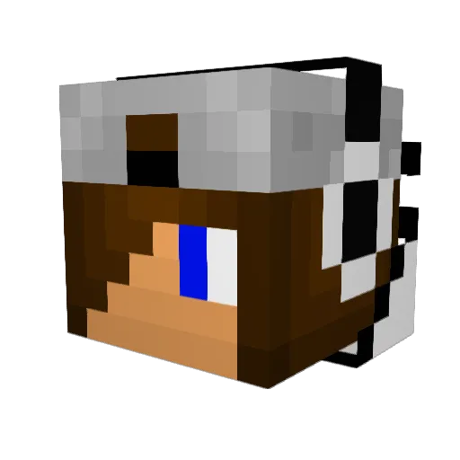 DannySs93 Minecraft avatar head, 3D render