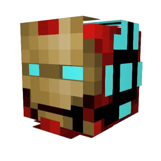 DannyTheMan2015 Minecraft avatar head, 3D render
