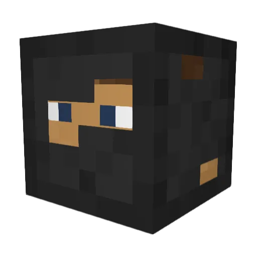 DannyTheNinja Minecraft avatar head, 3D render