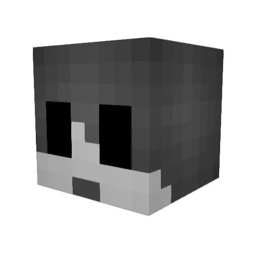 Danny_Lindner Minecraft avatar head, 3D render