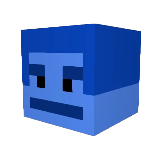 Danny_Loser Minecraft avatar head, 3D render