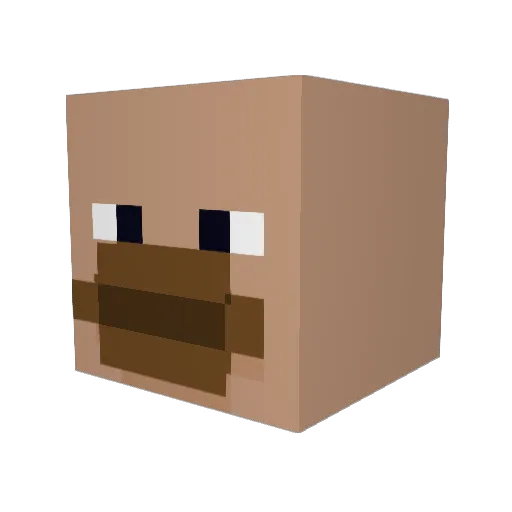 Danny_Nguyen Minecraft avatar head, 3D render