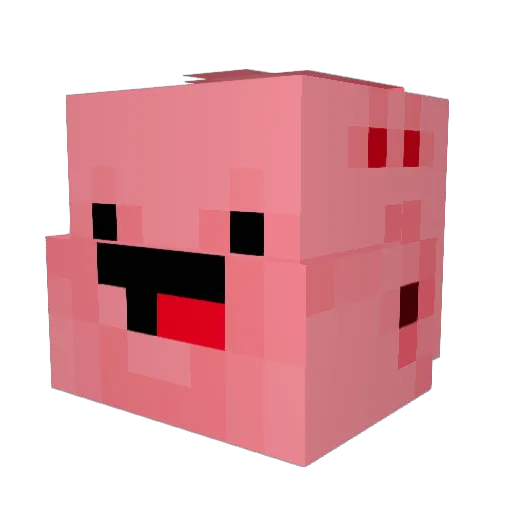Danny_PlayZ Minecraft avatar head, 3D render