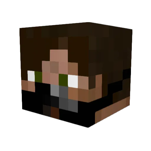 Danny_X_Y Minecraft avatar head, 3D render