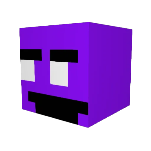 Dannyc3832 Minecraft avatar head, 3D render