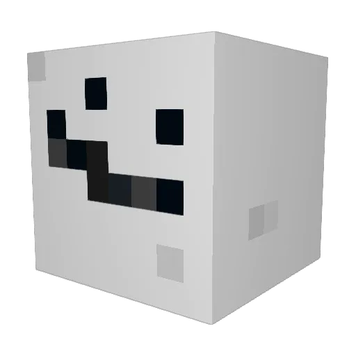DannycraftGX Minecraft avatar head, 3D render