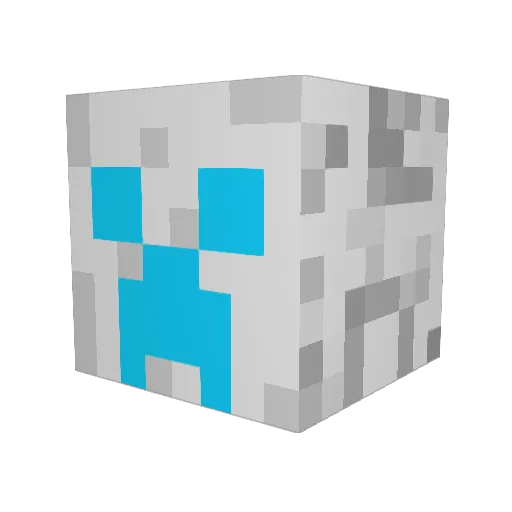 Dannypoke03 Minecraft avatar head, 3D render