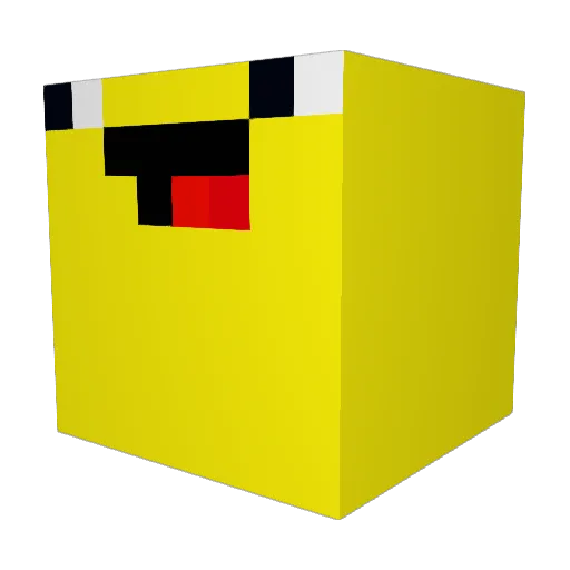 Dannyv24676 Minecraft avatar head, 3D render