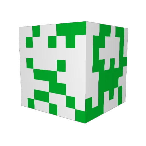 Danocs10 Minecraft avatar head, 3D render