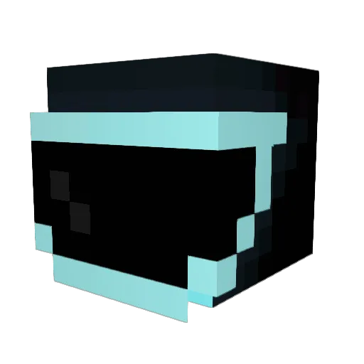 Danolax29 Minecraft avatar head, 3D render