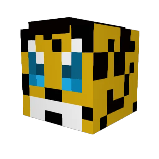DanoninhoIce010 Minecraft avatar head, 3D render
