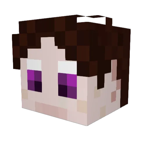 Danoontje12 Minecraft avatar head, 3D render