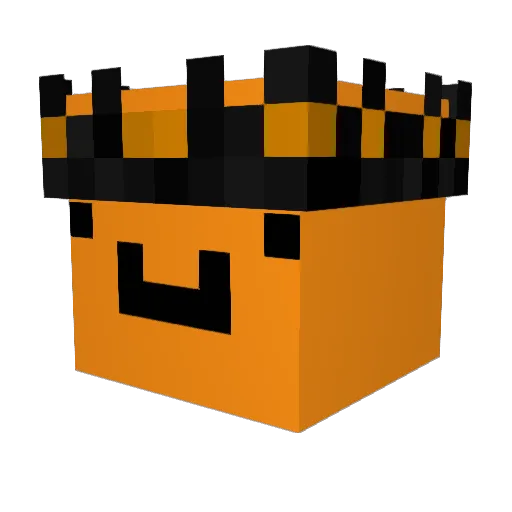 Danr818 Minecraft avatar head, 3D render