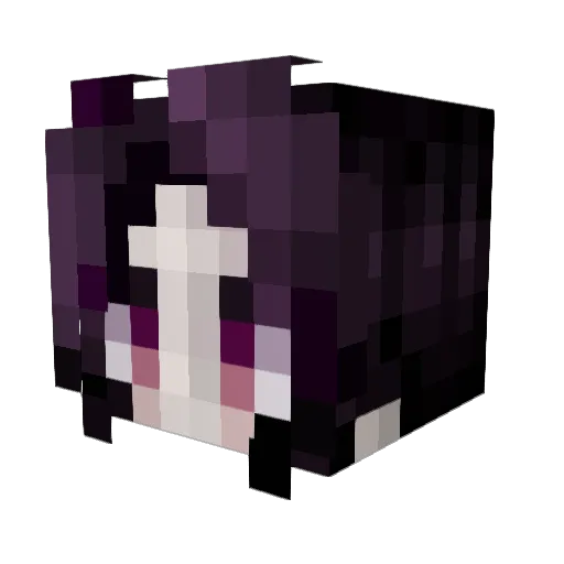 Danse_Macabre Minecraft avatar head, 3D render
