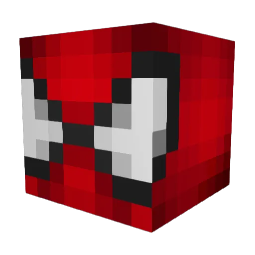 Danstruckboy287 Minecraft avatar head, 3D render