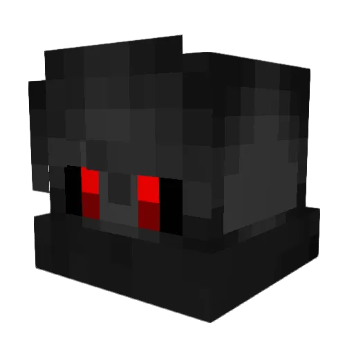 DantRalp Minecraft avatar head, 3D render