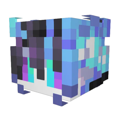 Dante1597 Minecraft avatar head, 3D render