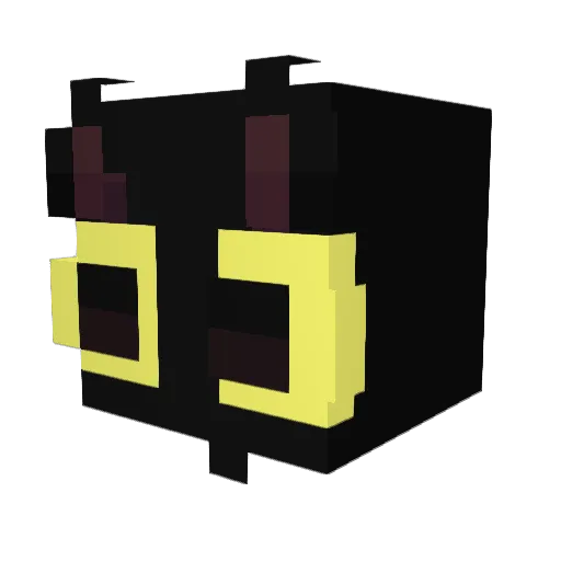 Dantedark05 Minecraft avatar head, 3D render