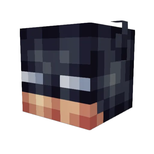 Danuskaa Minecraft avatar head, 3D render