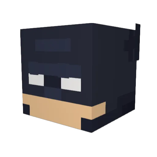 Danxd3010 Minecraft avatar head, 3D render