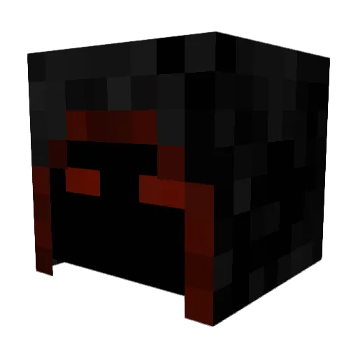 DanySpity Minecraft avatar head, 3D render