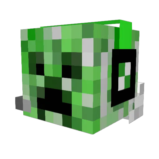 Dany_29 Minecraft avatar head, 3D render
