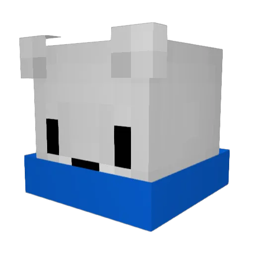 DanyulIan Minecraft avatar head, 3D render