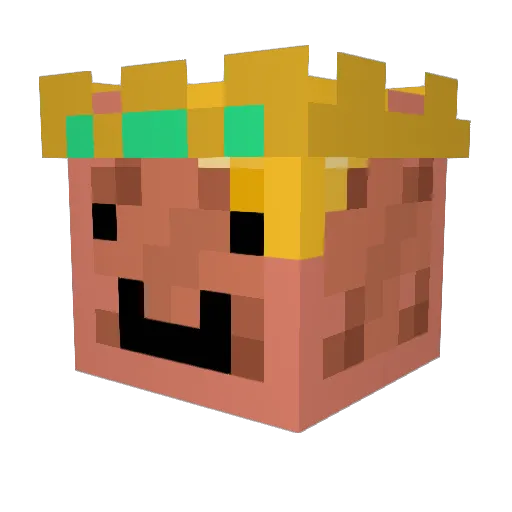 Danyyy21 Minecraft avatar head, 3D render