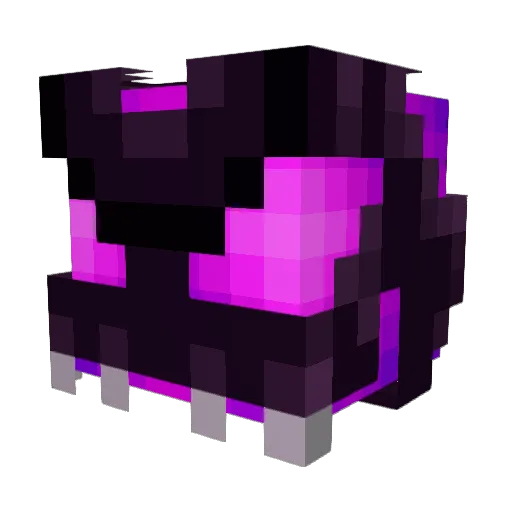 Danziccc Minecraft avatar head, 3D render