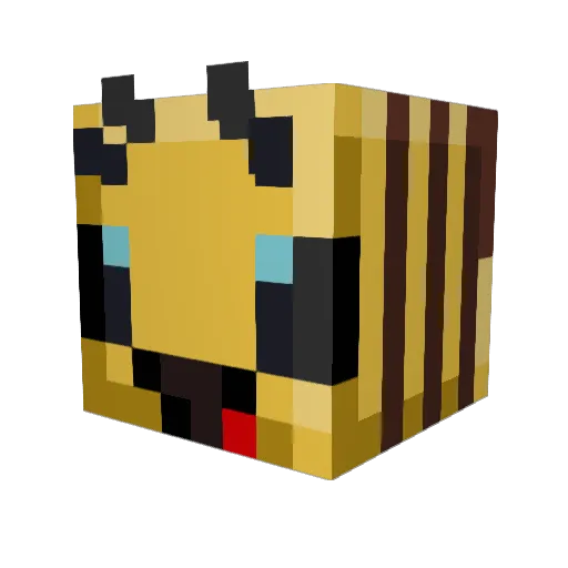 DanzoI Minecraft avatar head, 3D render