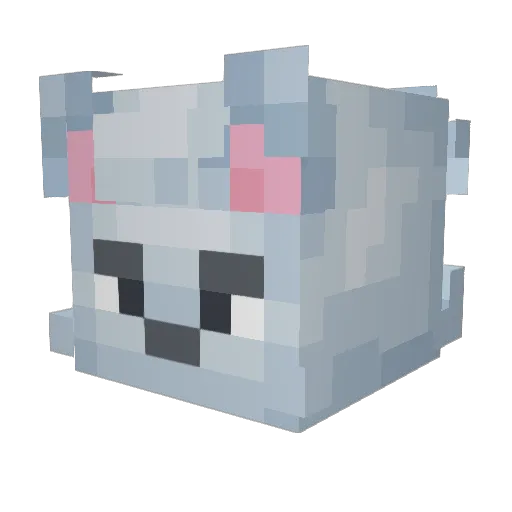 DanzyPRO Minecraft avatar head, 3D render