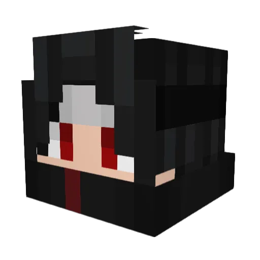 Dapaciouss Minecraft avatar head, 3D render