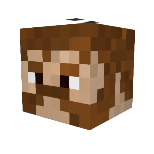 Dapper_Smith Minecraft avatar head, 3D render