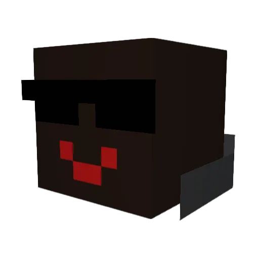DarGG_M Minecraft avatar head, 3D render